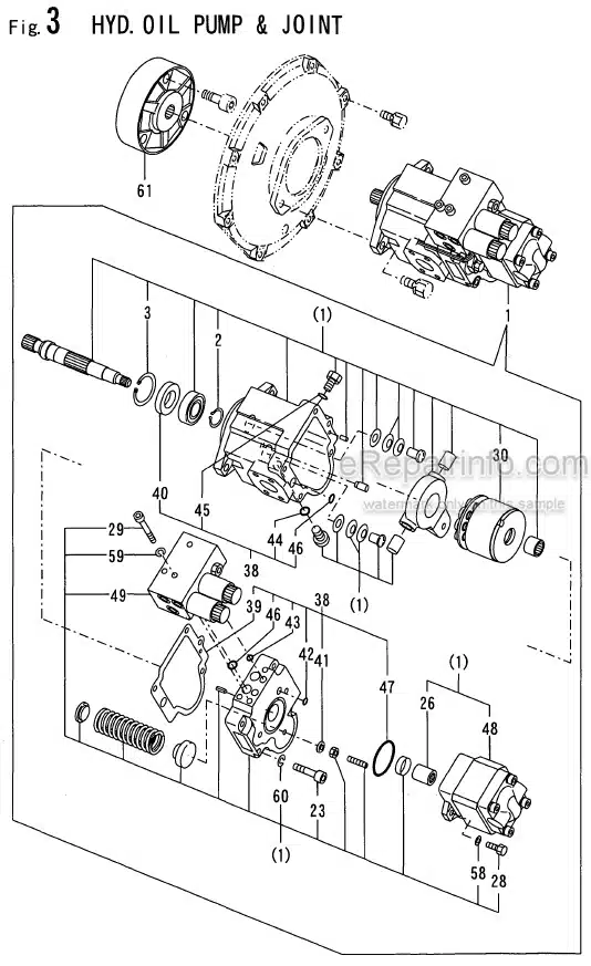 Photo 6 - Yanmar B27 Parts Catalog Excavator