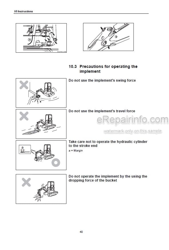 Photo 7 - Yanmar VIO50-2 Parts Catalog Excavator