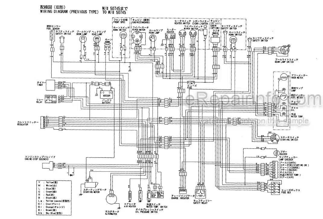 Photo 3 - Yanmar B27-2A Parts Catalog Excavator