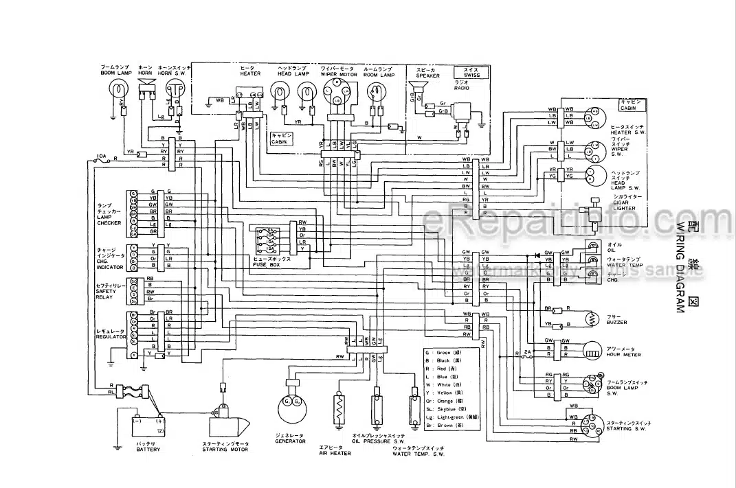 Photo 3 - Yanmar B27 Parts Catalog Excavator