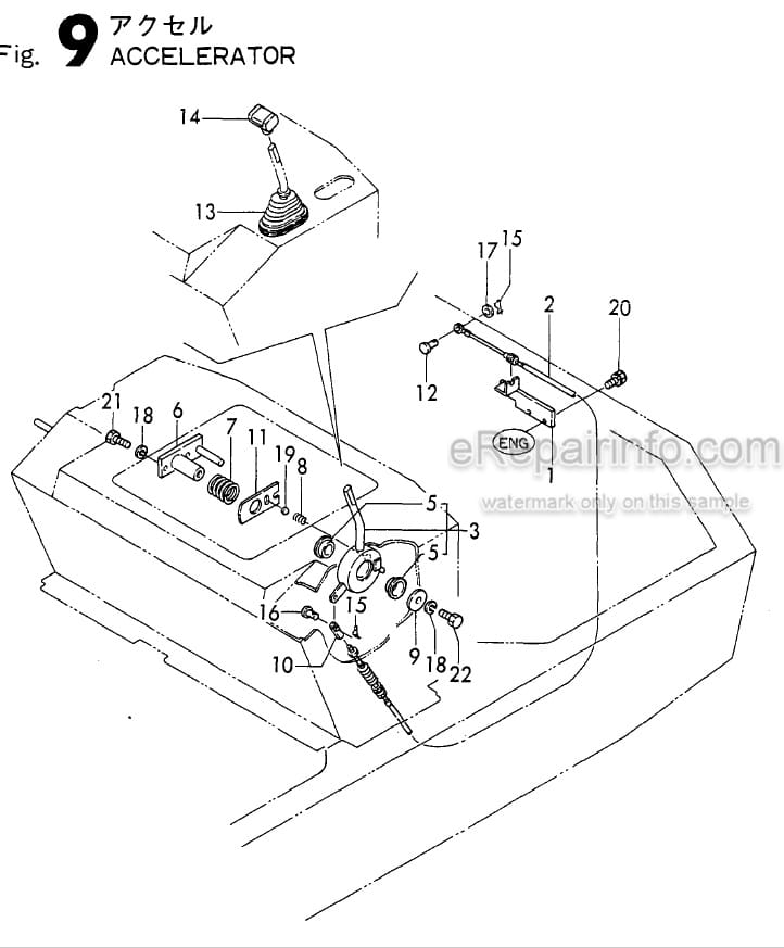 Photo 6 - Yanmar B25V-1 Parts Catalog Excavator