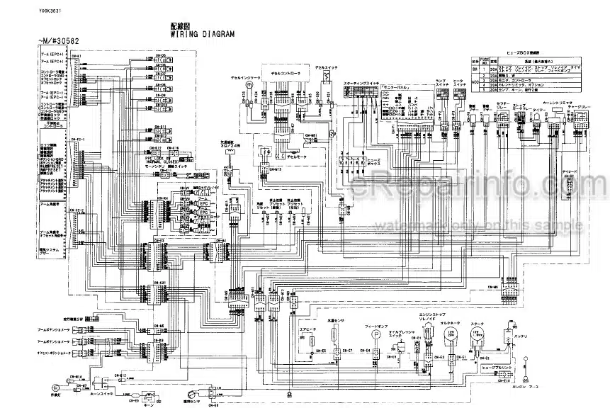Photo 4 - Yanmar B2U-1 Parts Catalog Excavator
