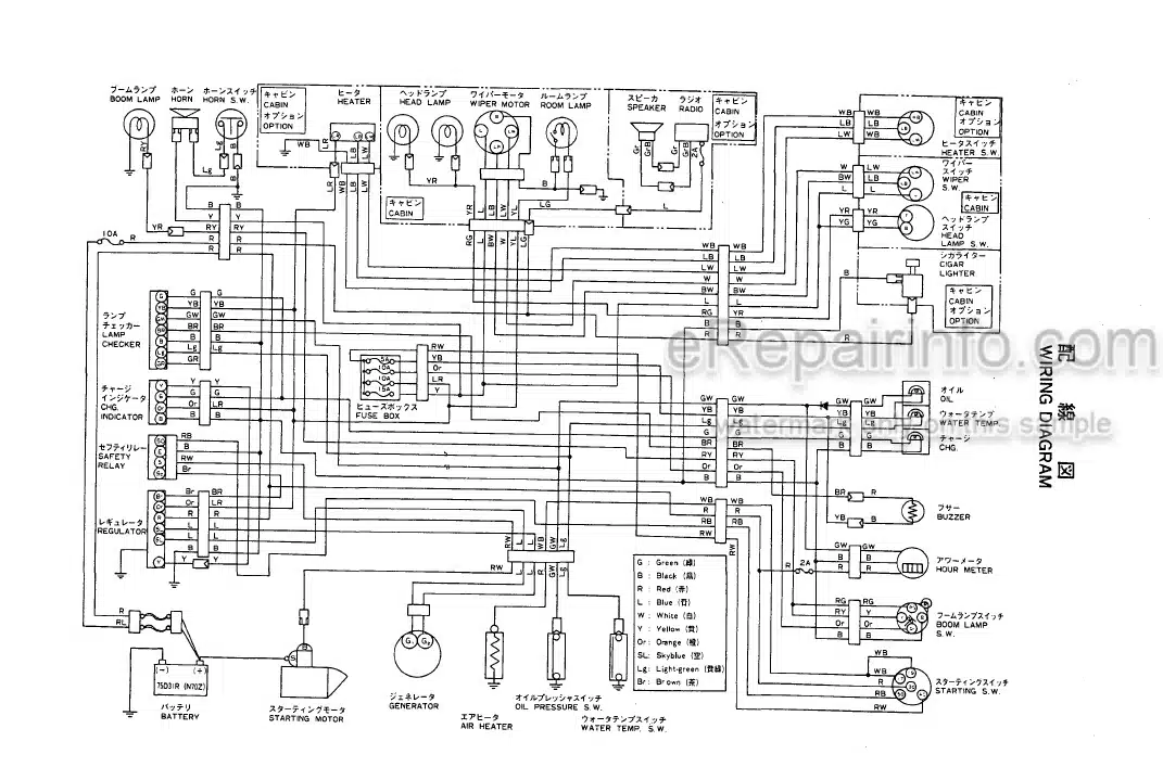 Photo 3 - Yanmar B37-P B37-PR B37-C B37-CR Parts Catalog Excavator