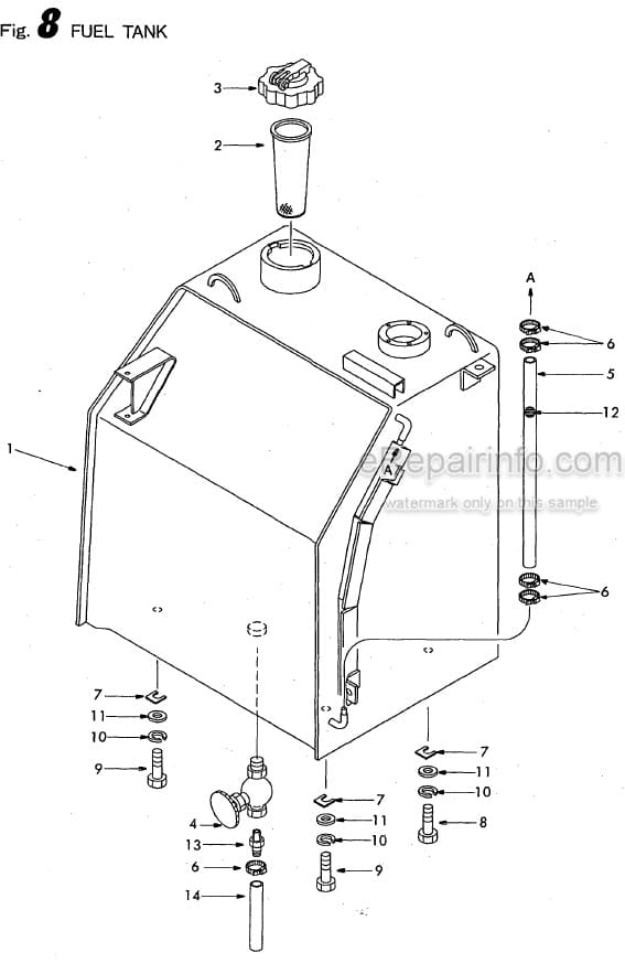 Photo 5 - Yanmar B50W B50W-1 Parts Catalog Wheel Excavator