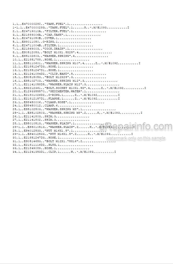 Photo 4 - Yanmar B55W Parts Catalog Wheel Excavator