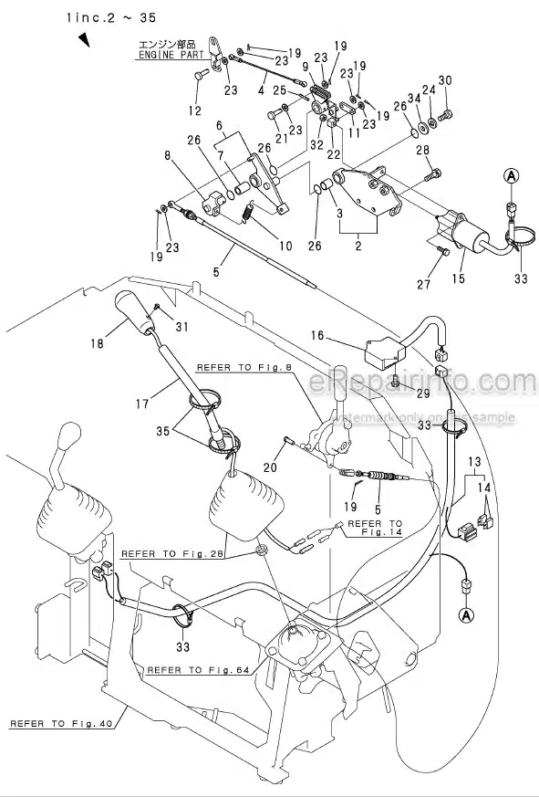 Photo 1 - Yanmar B6-3 Parts Catalog Excavator