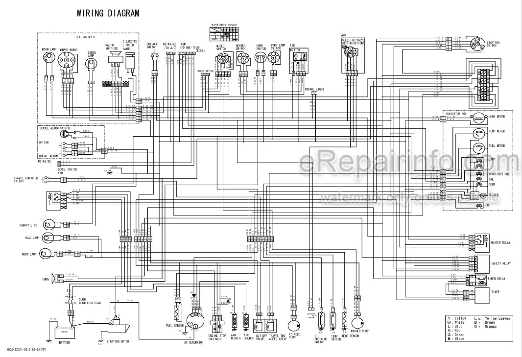 Photo 4 - Yanmar B7-5A Parts Catalog Excavator