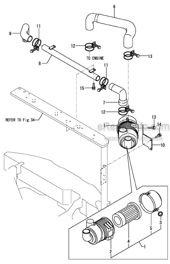 Photo 7 - Yanmar B7-5 Parts Catalog Excavator