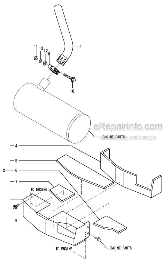 Photo 1 - Yanmar B7-5 Parts Catalog Excavator