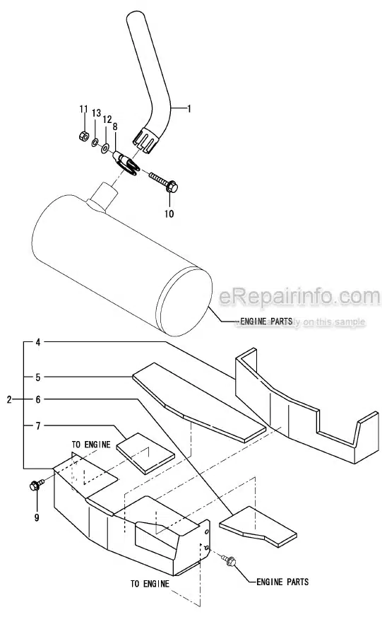 Photo 12 - Yanmar B7-5 Parts Catalog Excavator