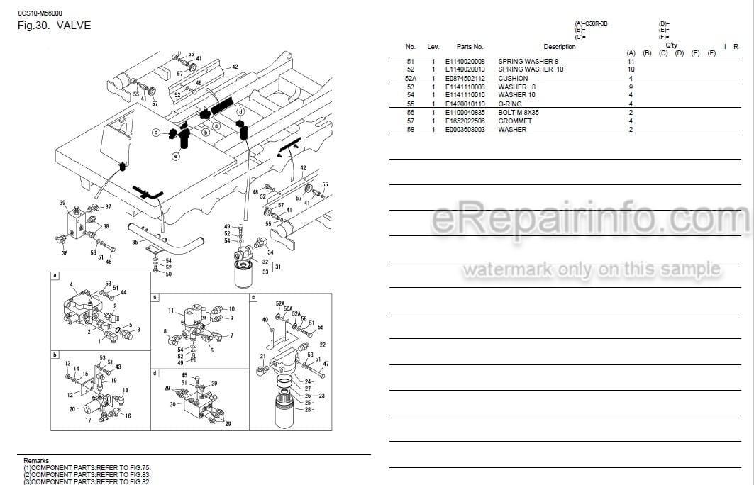 Photo 4 - Yanmar C50R-3B Parts Catalog Crawler Carrier