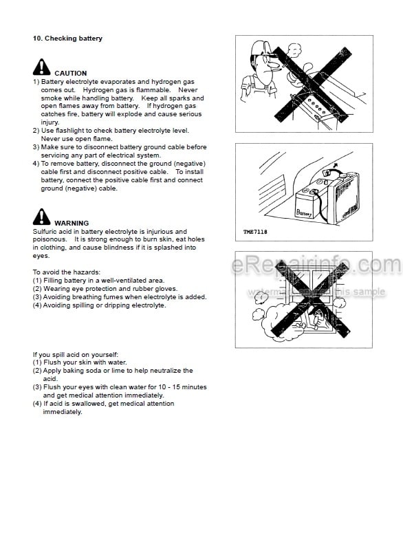 Photo 3 - Yanmar EF393T Operators Manual Diesel Tractor