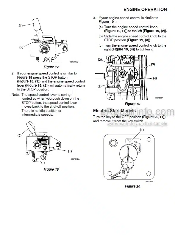 Photo 10 - Yanmar L48V L70V L100V Operation Manual Industrial Engine