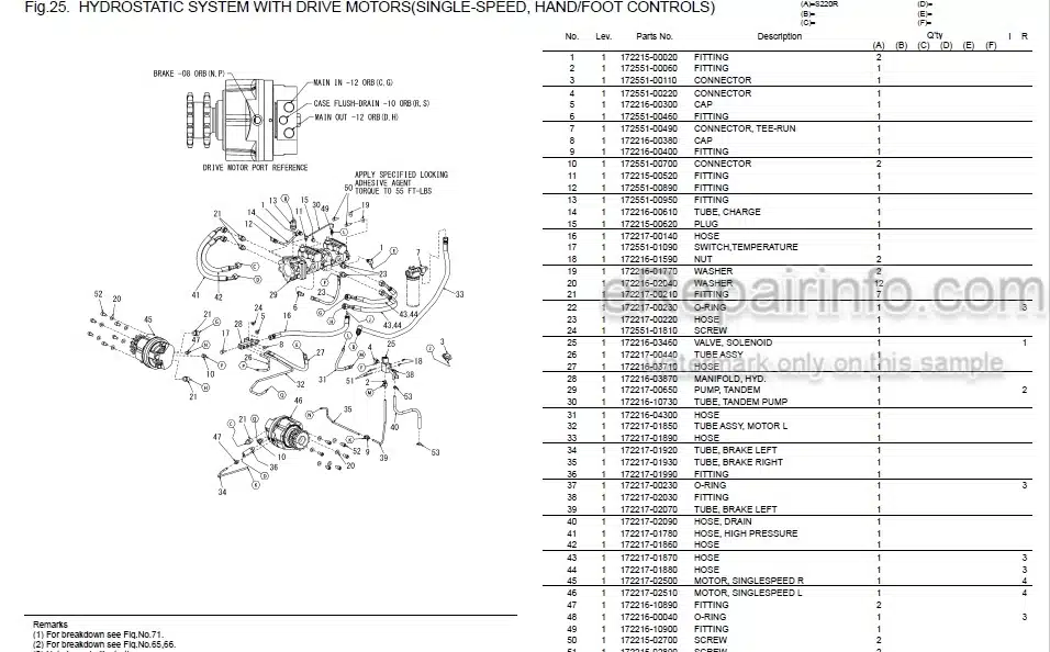 Photo 1 - Yanmar S220R Parts Catalog Skid Steer Loader