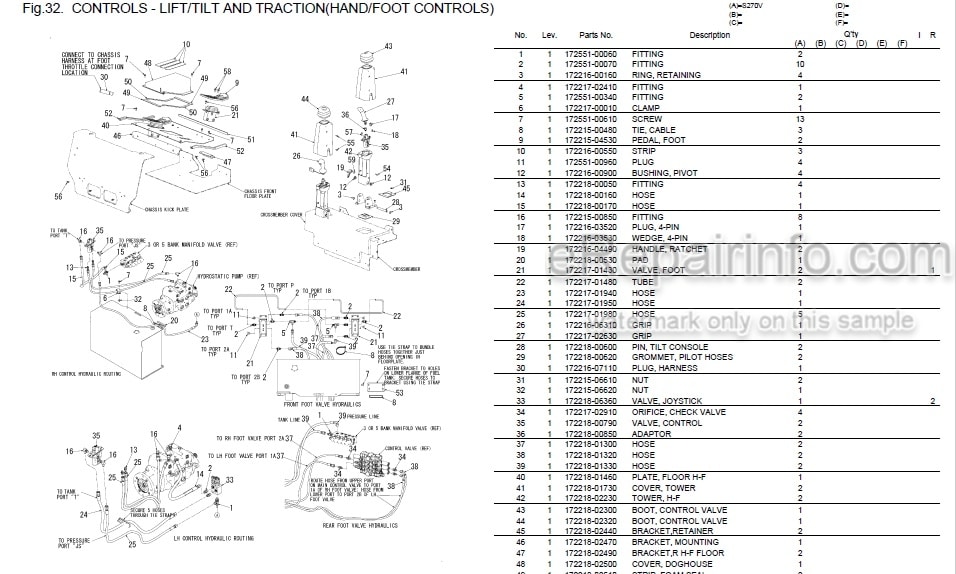 Photo 4 - Yanmar S270V Parts Catalog Skid Steer Loader