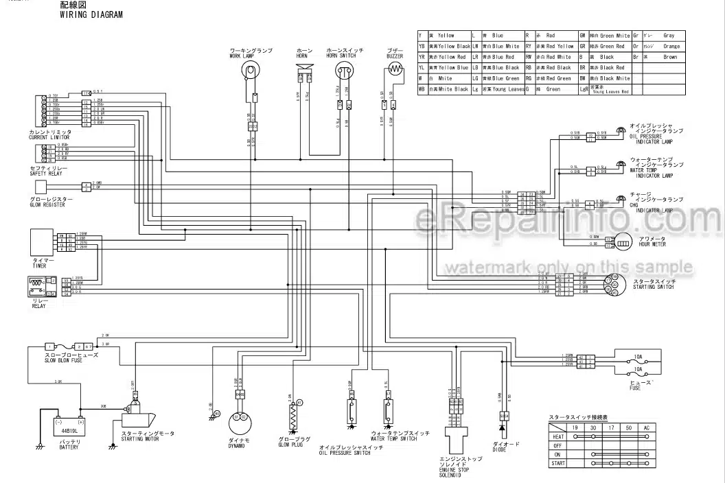 Photo 3 - Yanmar SV08 Parts Catalog Excavator