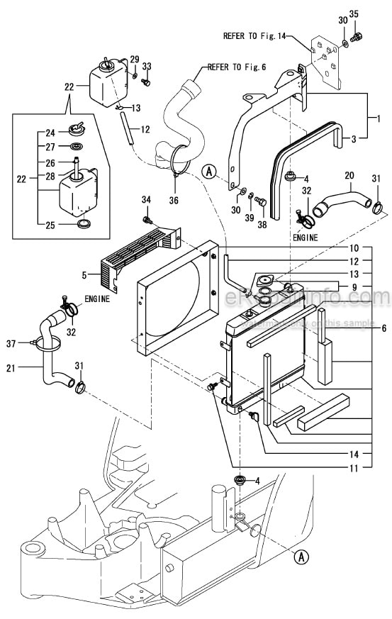 Photo 1 - Yanmar SV08 Parts Catalog Excavator