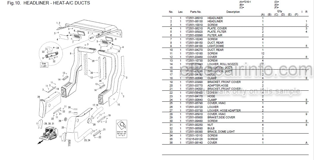 Photo 6 - Yanmar V3-3 V4-3 Parts Catalog Wheel Loader