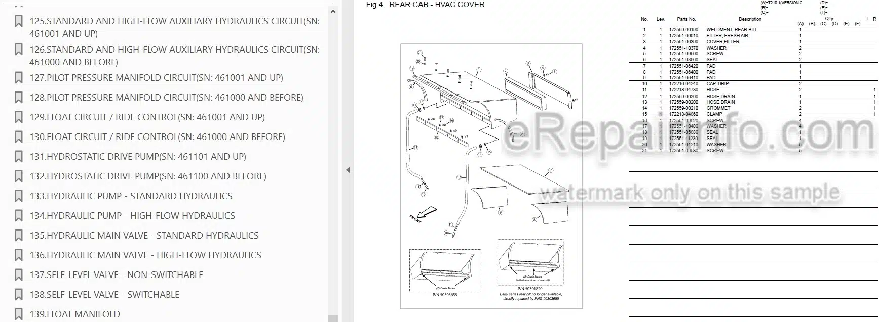 Photo 3 - Yanmar T210 Parts Catalog Compact Track Loader