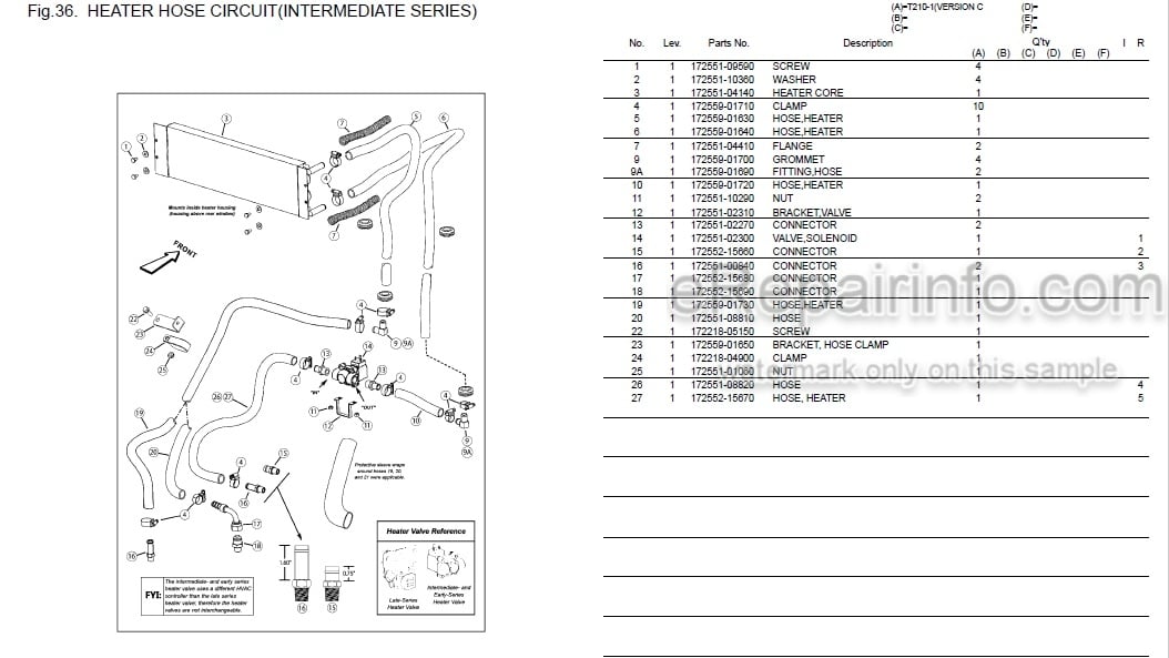 Photo 6 - Yanmar T210-1 Parts Catalog Compact Track Loader