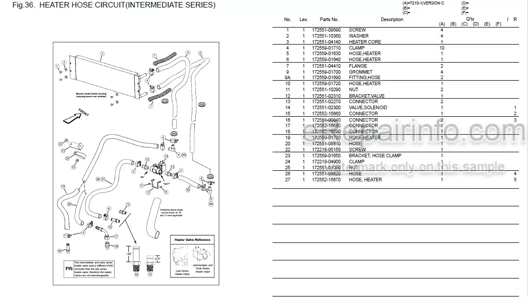 Photo 7 - Yanmar T175-1 Parts Catalog Compact Track Loader