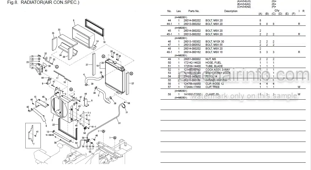 Photo 7 - Yanmar V3-6 Parts Catalog Wheel Loader