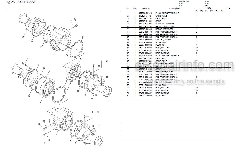 Photo 5 - Yanmar V4-6BR Parts Catalog Wheel Loader