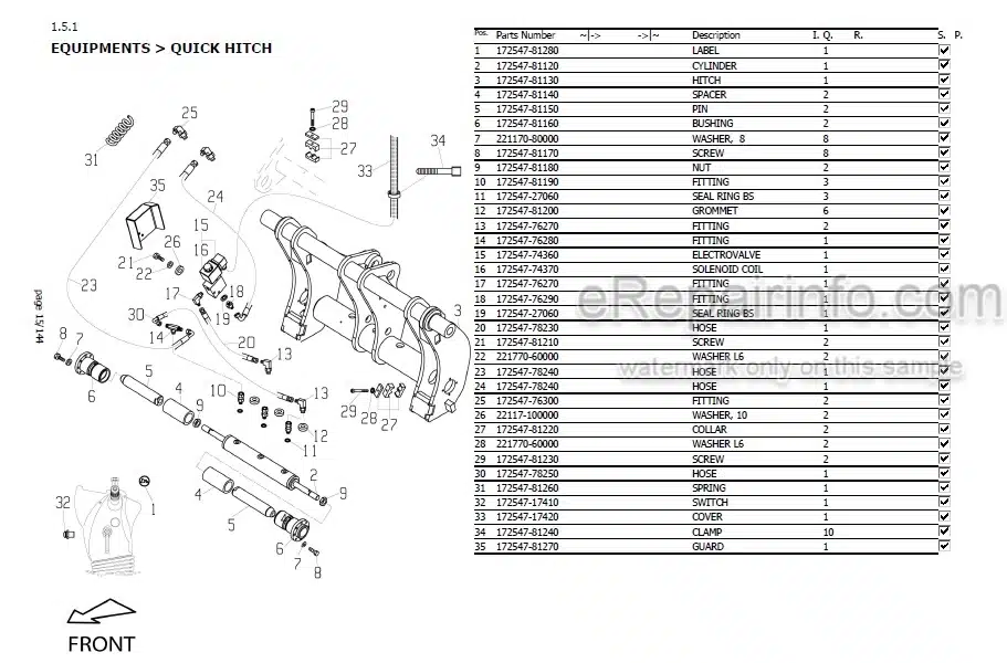 Photo 10 - Yanmar V7 Parts Catalog Wheel Loader