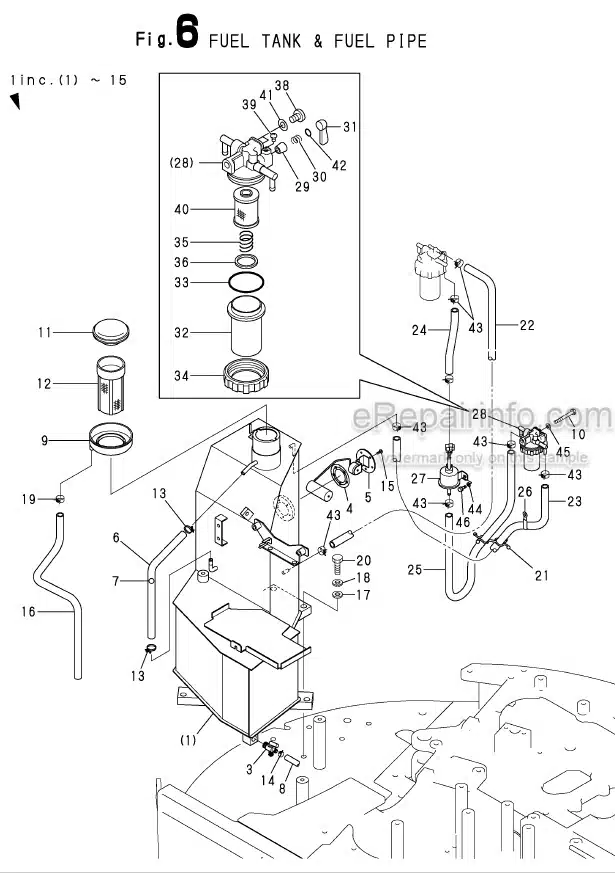 Photo 3 - Yanmar VIO045 Parts Catalog Excavator