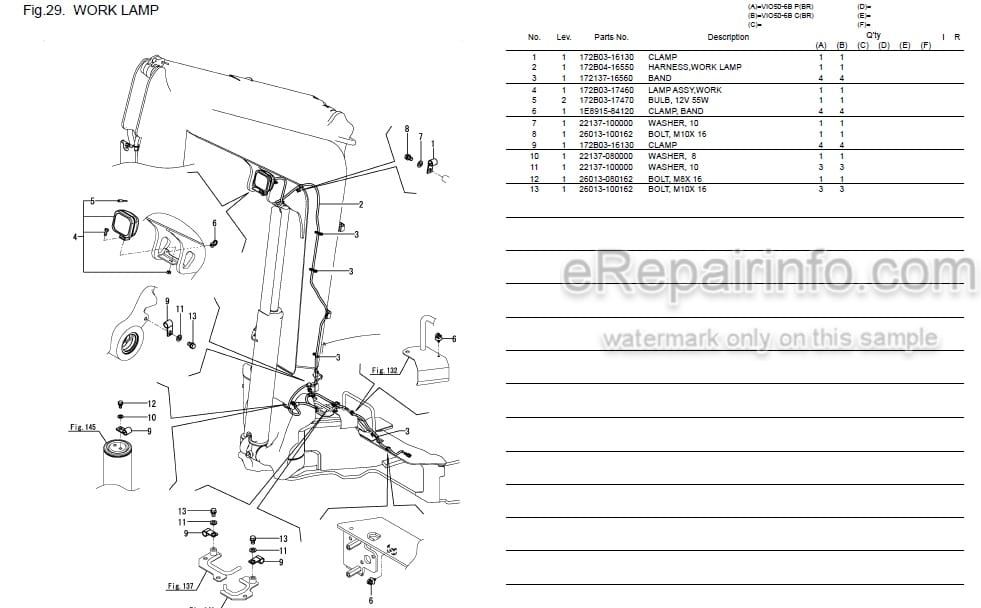 Photo 6 - Yanmar VIO50 Parts Catalog Excavator