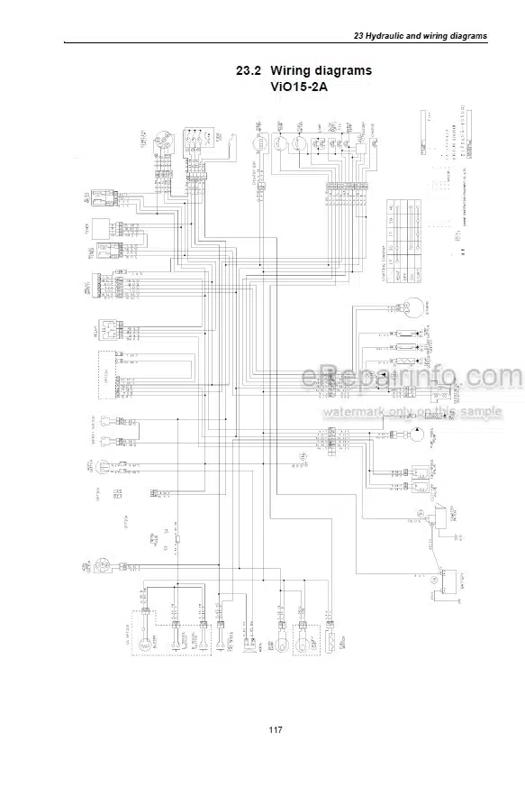 Photo 3 - Yanmar VIO15-2A VIO20-3 VIO25-3 VIO30-3 VIO35-3 VIO45 VIO55 Operation And Maintenance Manual Mini Excavator