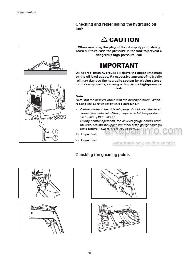 Photo 7 - Yanmar VIO15-2 Operation And Maintenance Manual Excavator