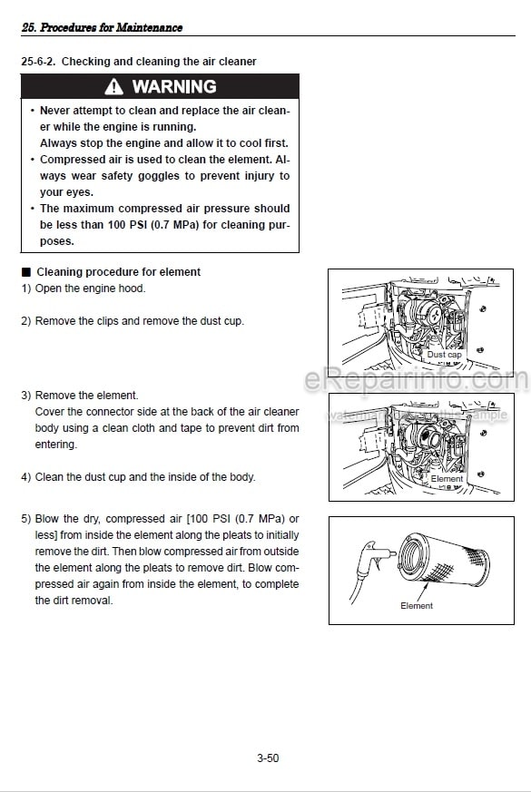 Photo 1 - Yanmar VIO15-2 Operation And Maintenance Manual Excavator