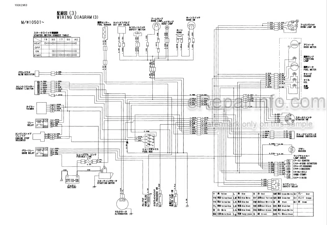 Photo 3 - Yanmar VIO15-2 Parts Catalog Excavator
