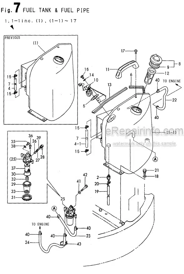 Photo 7 - Yanmar C12R-A C30R-A C50R-3B Operation And Maintenance Manual Crawler Carrier