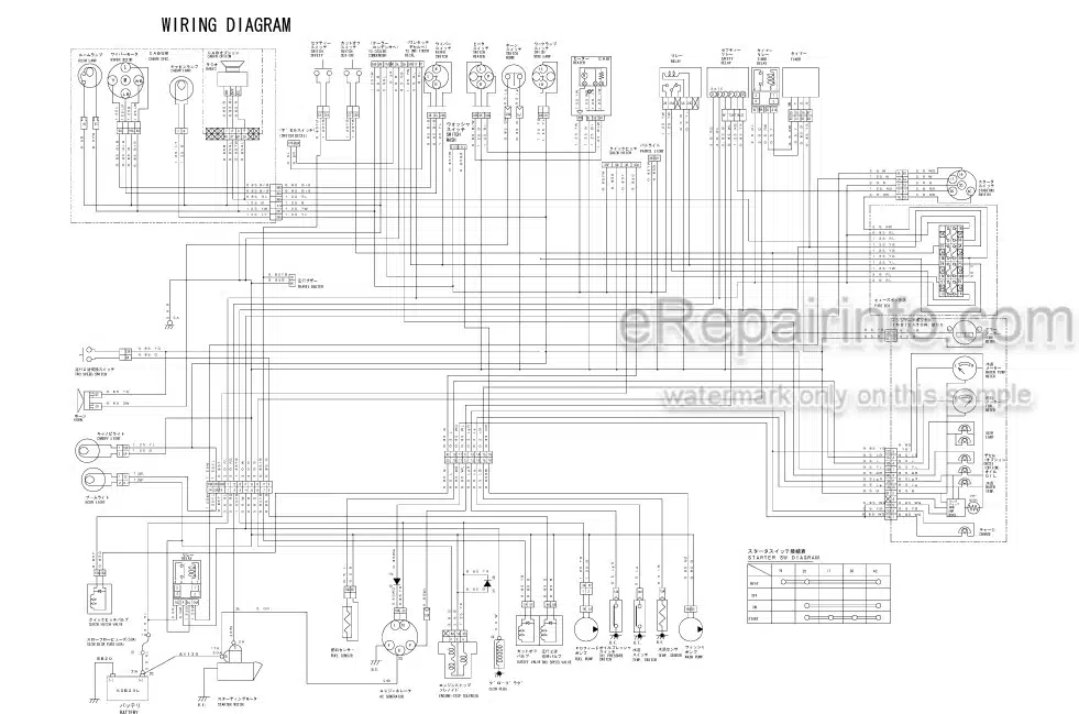 Photo 3 - Yanmar VIO20-3 Parts Catalog Excavator w