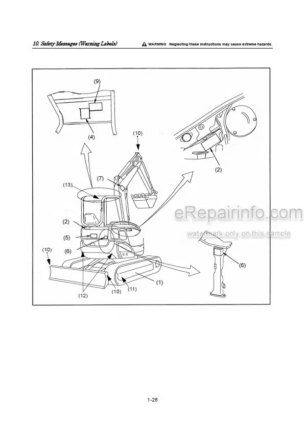 Photo 4 - Yanmar VIO20 Operation And Maintenance Manual Excavator