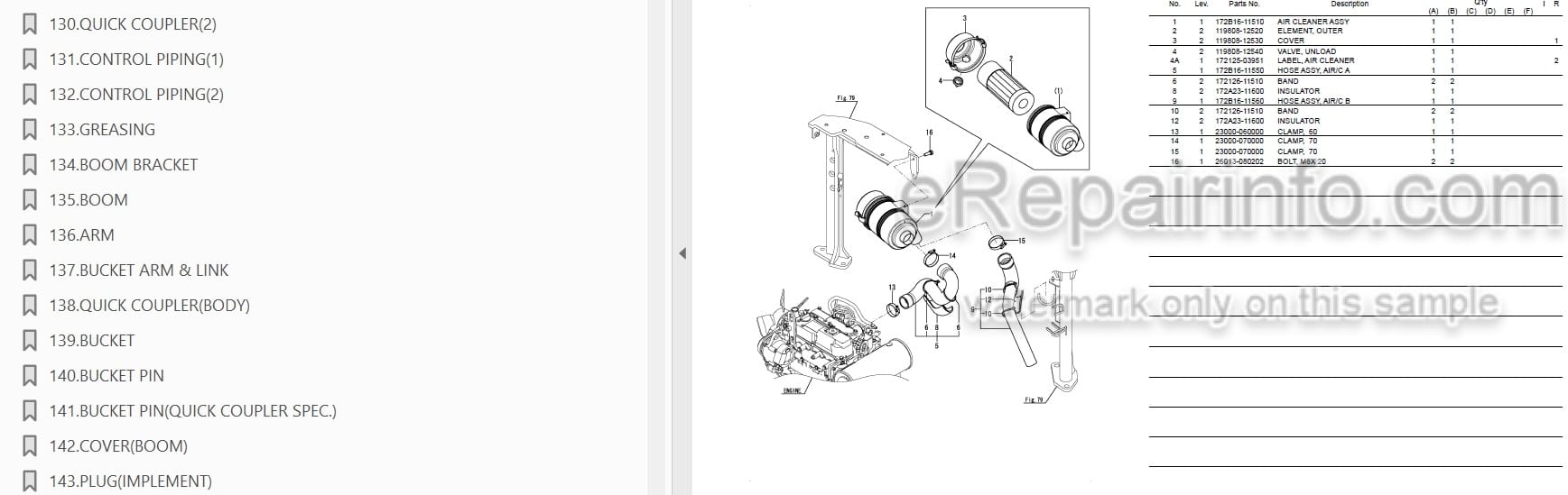 Photo 4 - Yanmar VIO25-6A Parts Catalog Excavator