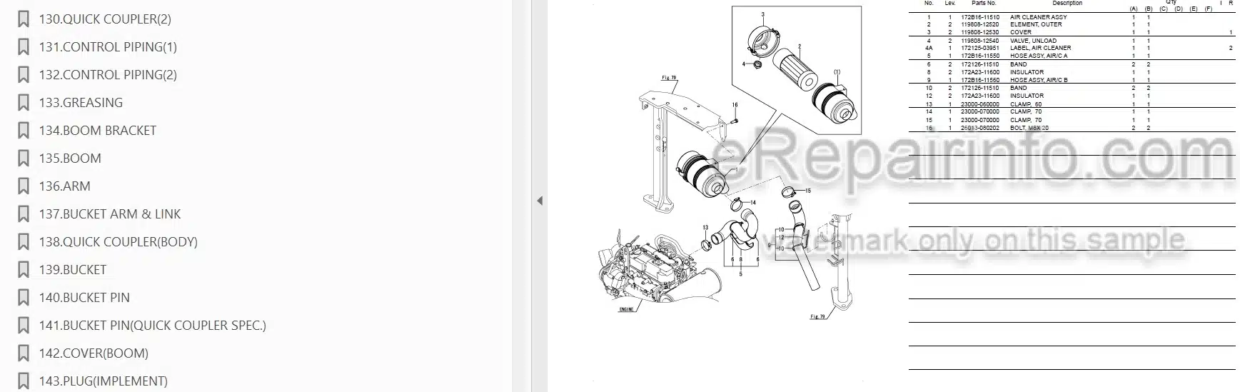 Photo 4 - Yanmar VIO25-6A Parts Catalog Excavator