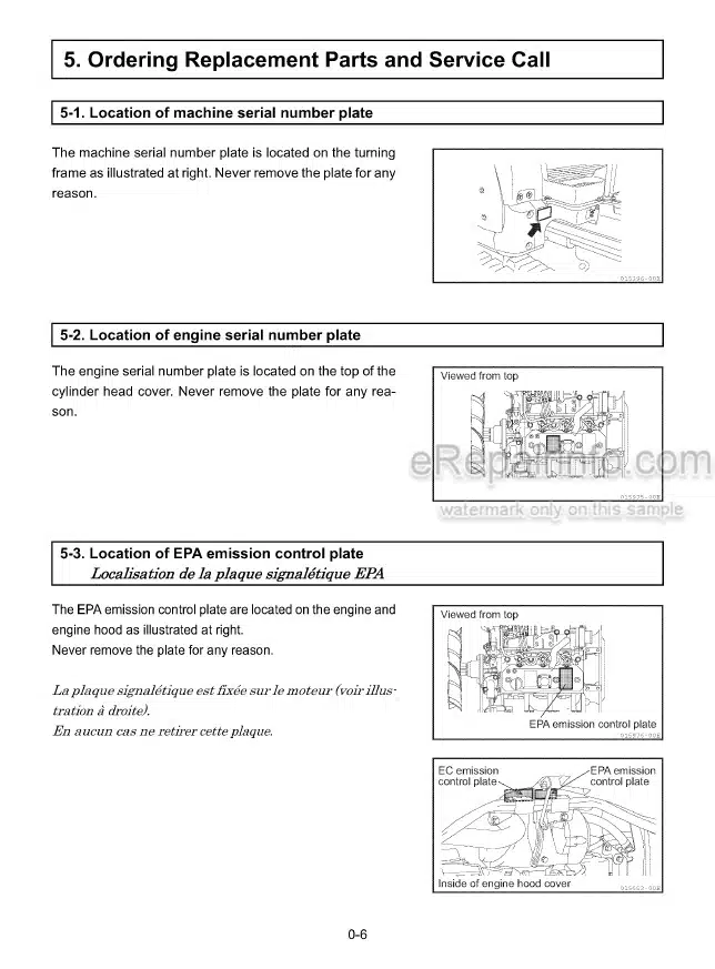 Photo 6 - Yanmar LX410 LX450 LX490 Operators Manual Compact Tractor