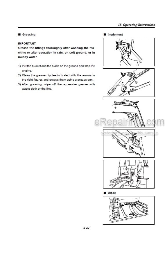 Photo 6 - Yanmar VIO30 Parts Catalog Excavator