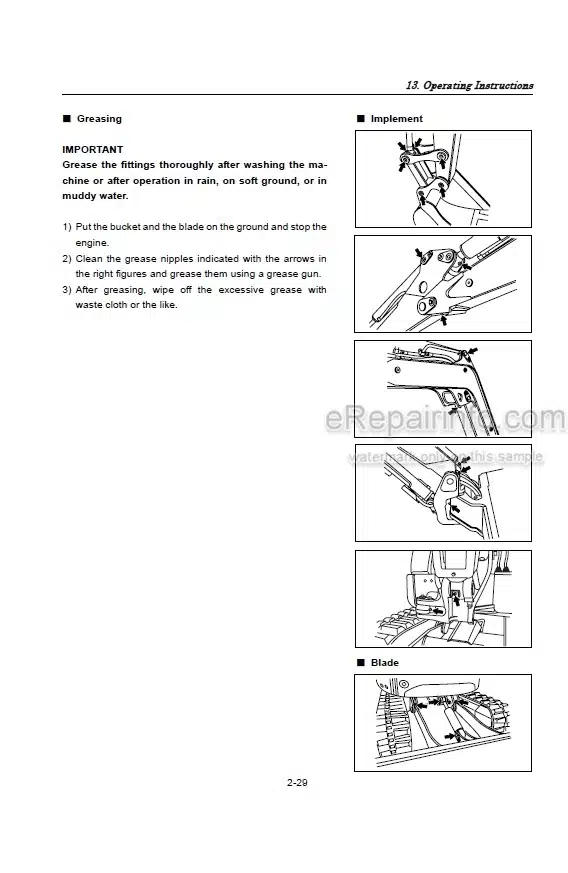 Photo 7 - Yanmar Light Boy LB446H Operation And Maintenance Manual Lighting Tower