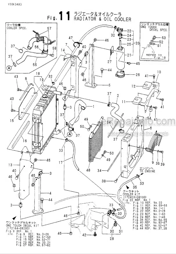 Photo 10 - Yanmar VIO40-1 Parts Catalog Excavator