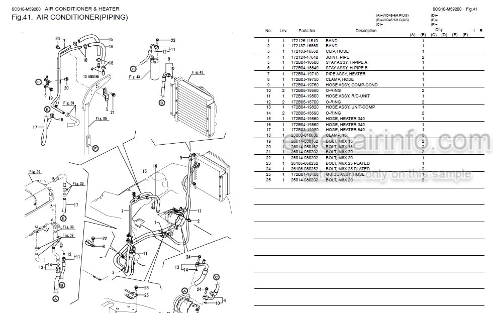 Photo 5 - Yanmar VIO45-6A Parts Catalog Excavator