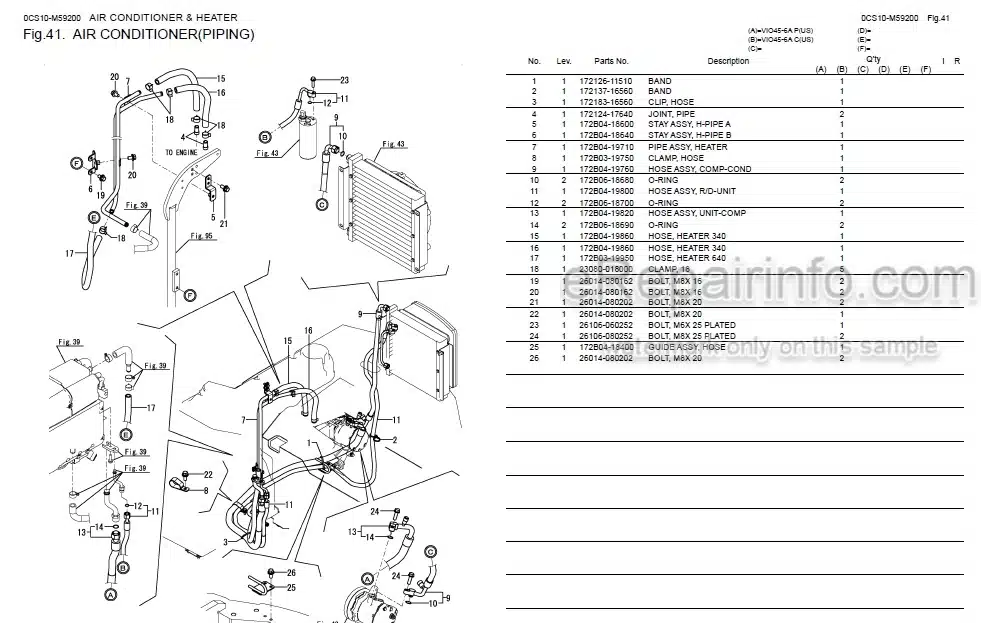 Photo 5 - Yanmar VIO45-6A Parts Catalog Excavator