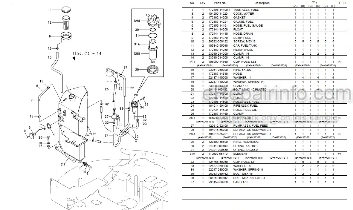 Photo 7 - Yanmar 4BY3-150 4BY3-150Z 4BY3-180 4BY3-180Z 6BY3-220 6BY3-220Z 6BY3-260 6BY3-260Z Operation Manual Marine Diesel Engine