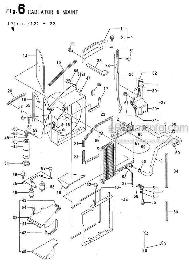Photo 9 - Yanmar VIO50-2 Parts Catalog Excavator