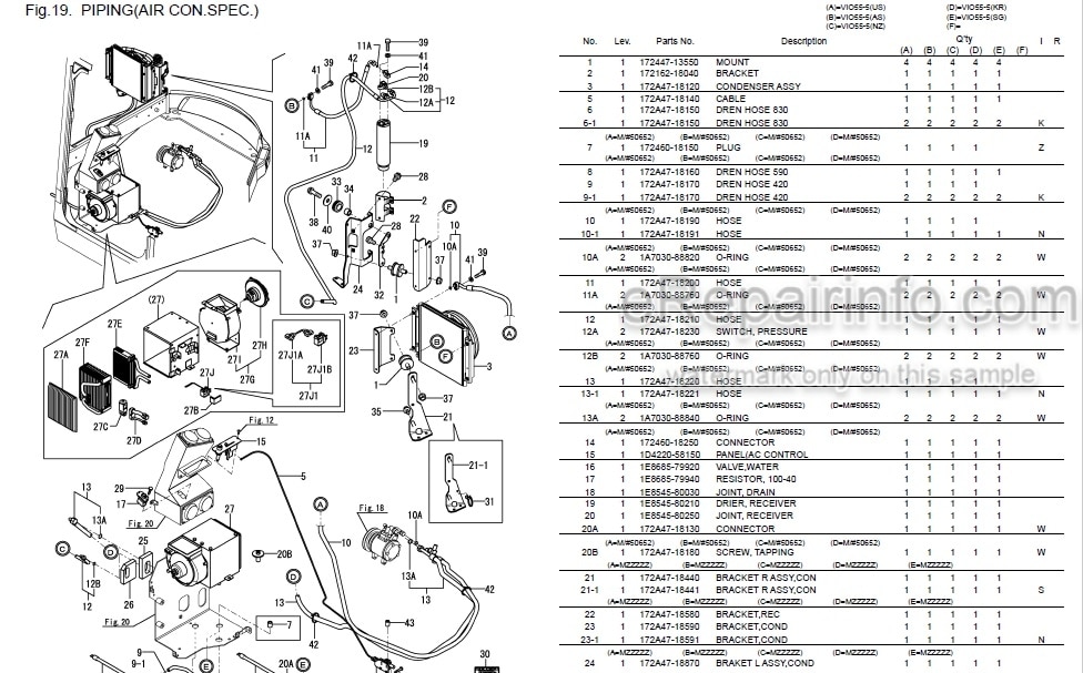 Photo 5 - Yanmar VIO55-5 Parts Catalog Excavator