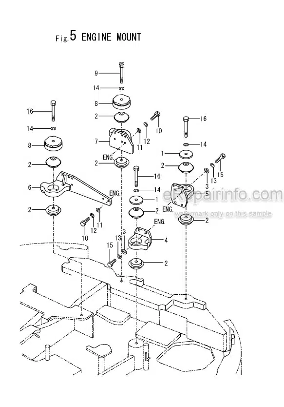Photo 7 - Yanmar VIO55-5 Parts Catalog Excavator
