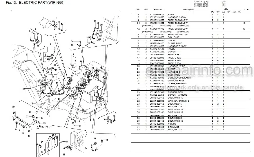 Photo 7 - Yanmar KMH60A KMH61A KMH61V Operation Manual Marine Gear